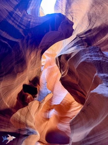upper antelope canyon page