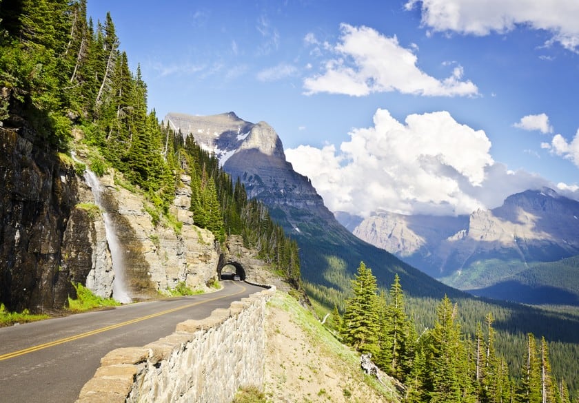 Going to the Sun Road best stops