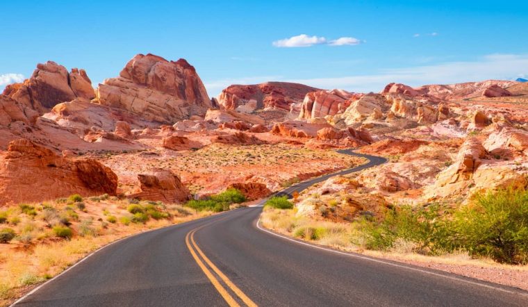 hiking valley of fire state park