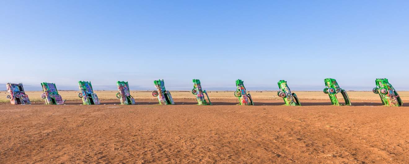 Cadillac Ranch amarillo