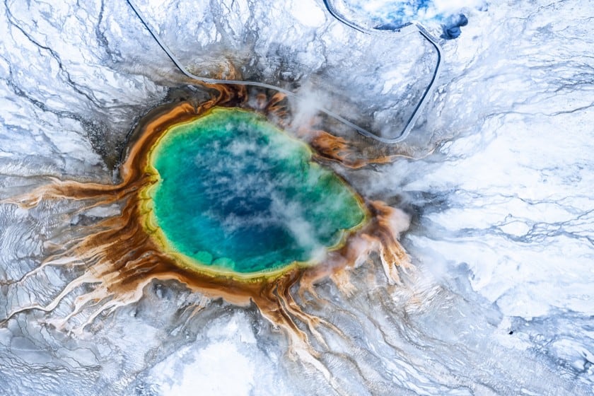 visiting usa national parks in winter