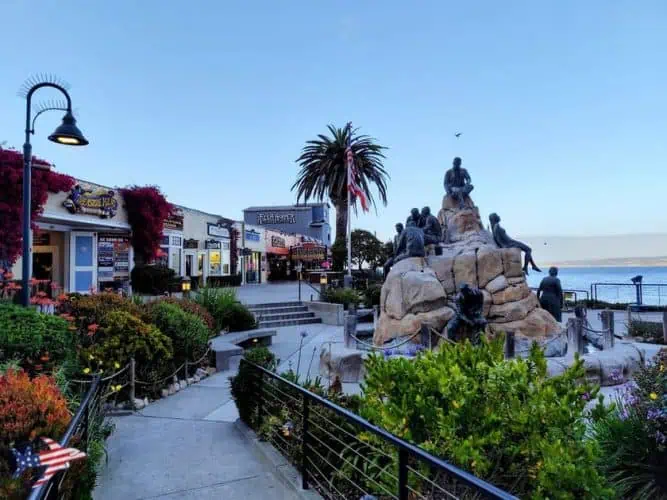 Cannery Row seashore