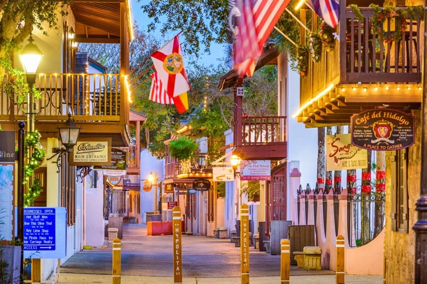 Saint Augustine attractions