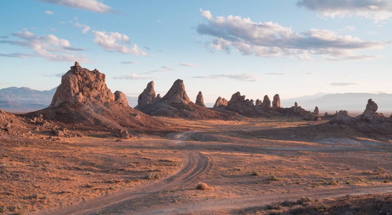 Trona Pinnacles: where are they? How to get there? Camping info and movies