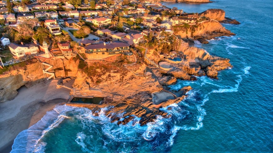 california coast trip Laguna Beach best beaches