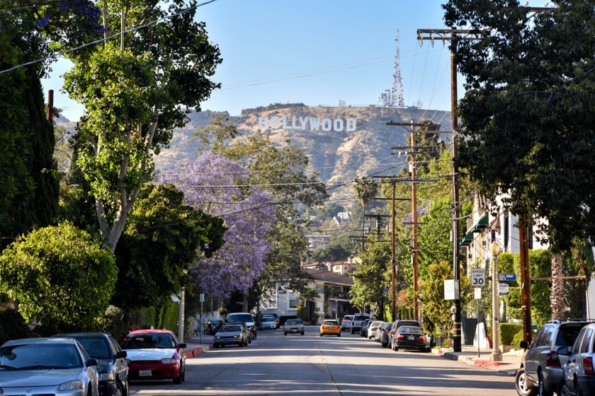 best places to see the hollywood sign