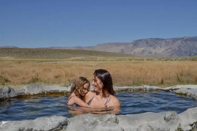 Hilltop Hot Springs mammoth lakes