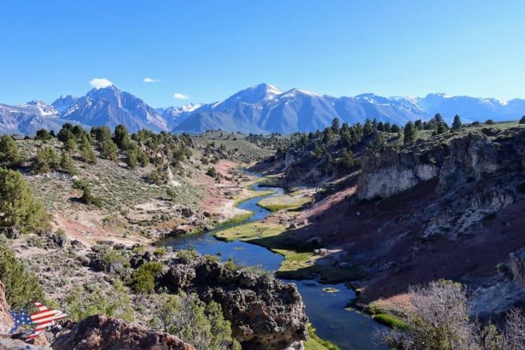Vista Hot Creek Geological Site
