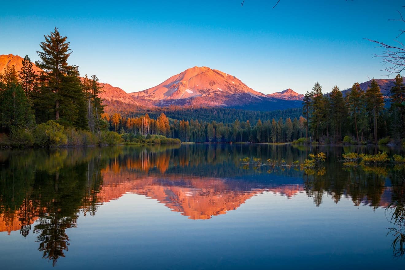 road trip to lassen national park