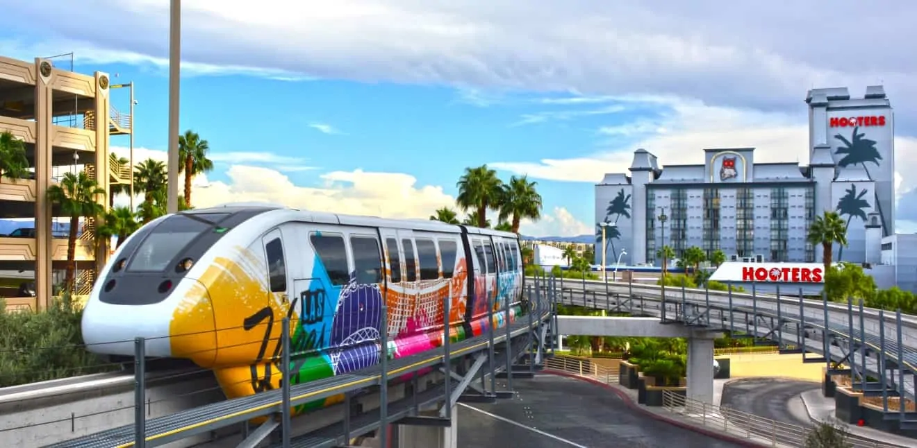 Monorails & Trams in Las Vegas