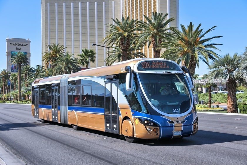 Las Vegas bussar