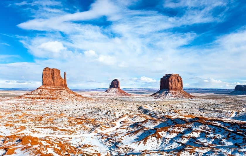 Best time to visit Monument Valley