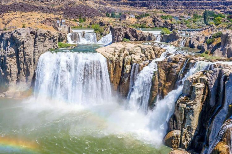 how to see shoshone falls idaho