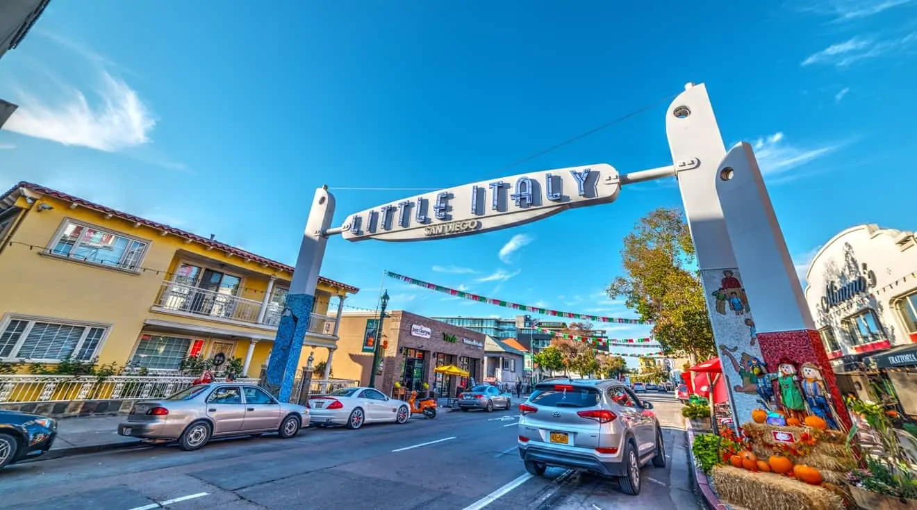 what to do in Little Italy San diego