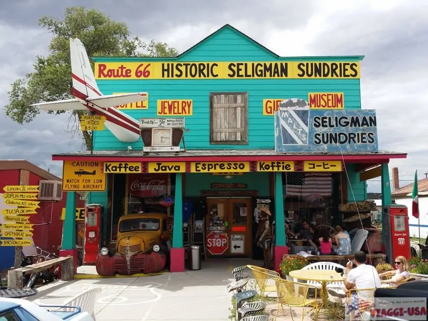 Seligman Route 66 Things to Do in the Disney's Cars town in Arizona