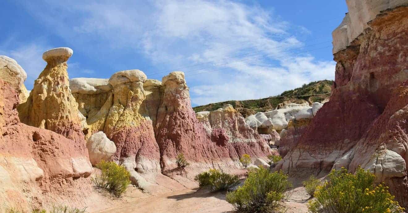 Paint Mines Interpretive Park trails