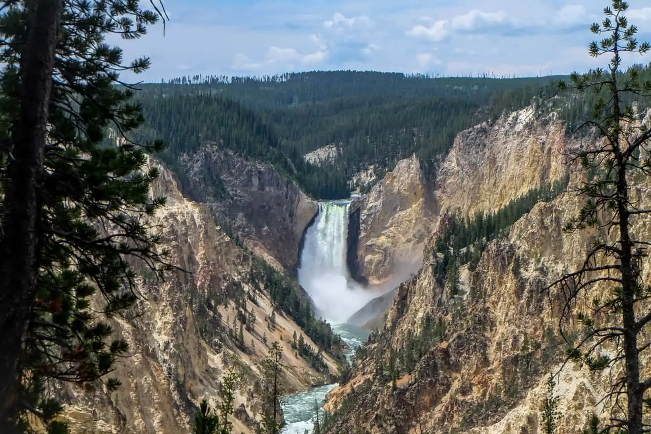 how to see grand canyon of yellowstone